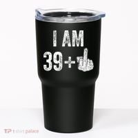 Birthday Male Him Fun 40 Funny 40th Birthday Tumbler thumb 0