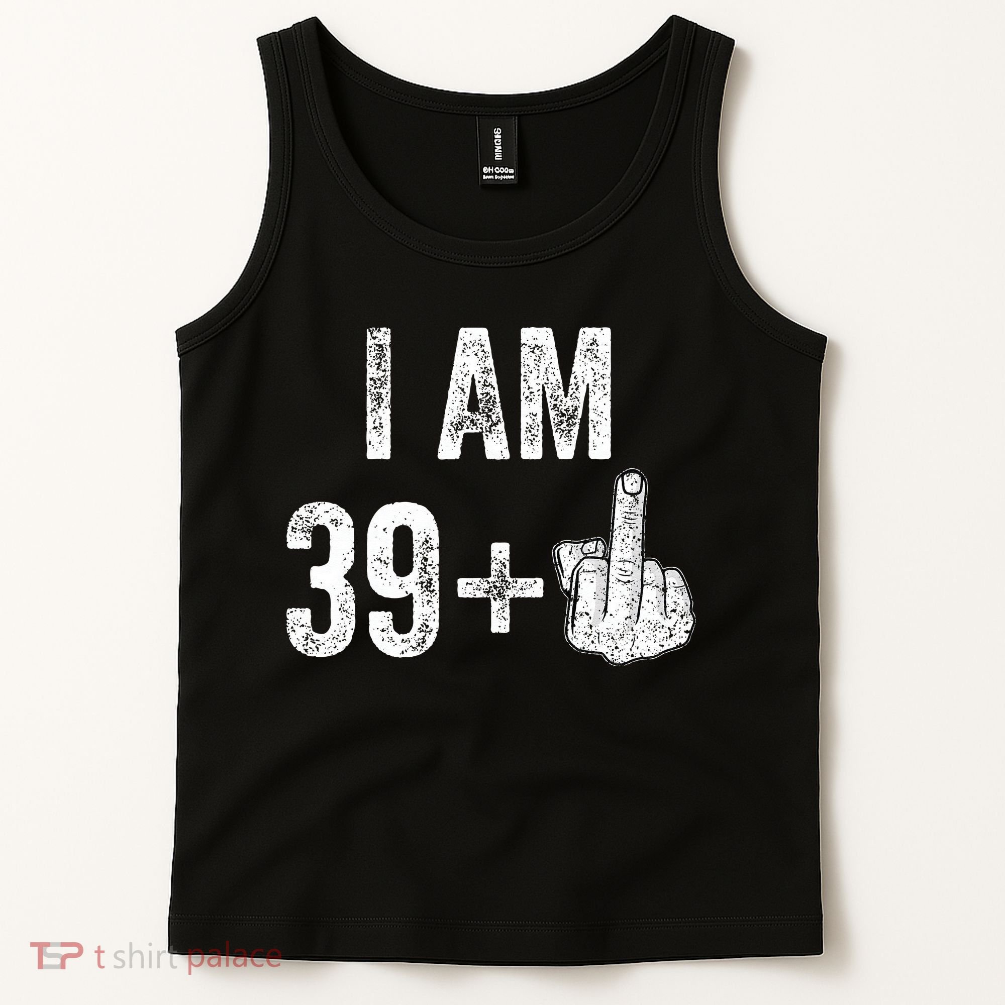 Birthday Male Him Fun 40 Funny 40th Birthday Tank Top