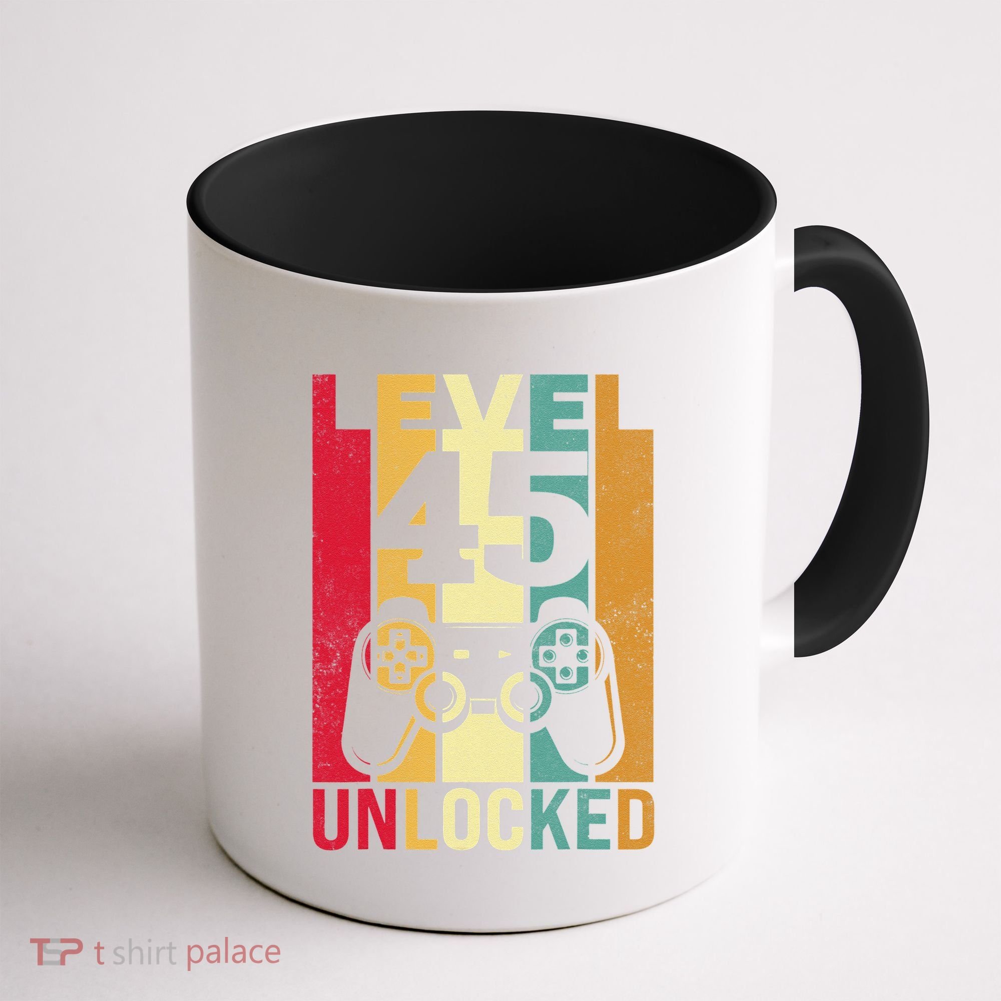 Birthday Male Him Fun 45 Funny 45th Birthday Coffee Mug