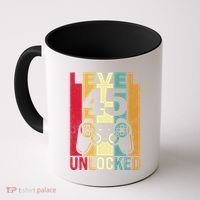 Birthday Male Him Fun 45 Funny 45th Birthday Coffee Mug thumb 0