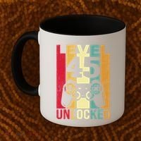 Birthday Male Him Fun 45 Funny 45th Birthday Coffee Mug thumb 2