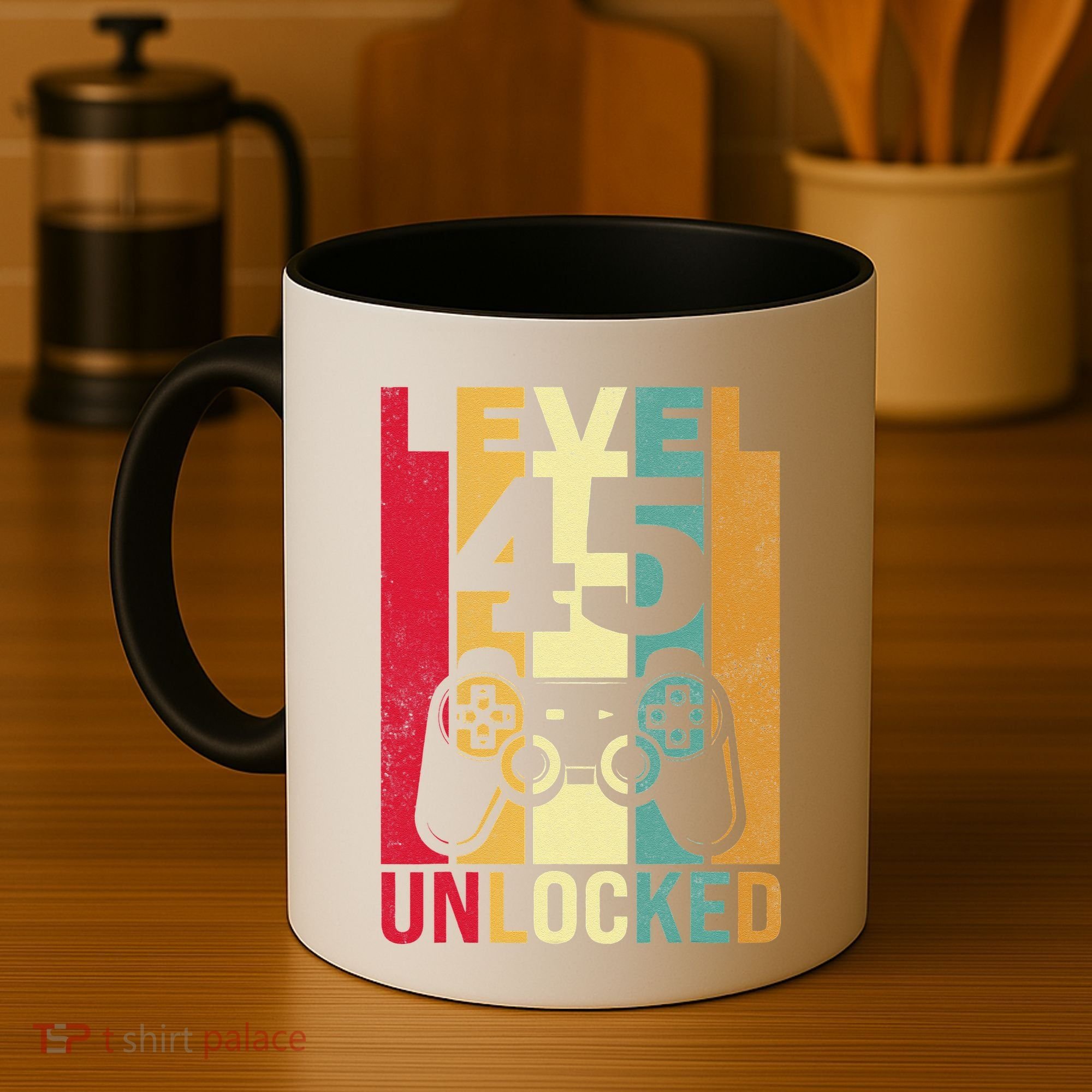 Birthday Male Him Fun 45 Funny 45th Birthday Coffee Mug