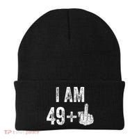 Birthday Male Him Fun 50 Funny 50th Birthday Gift Beanie thumb 0