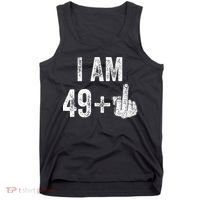Birthday Male Him Fun 50 Funny 50th Birthday Gift Tank Top thumb 0