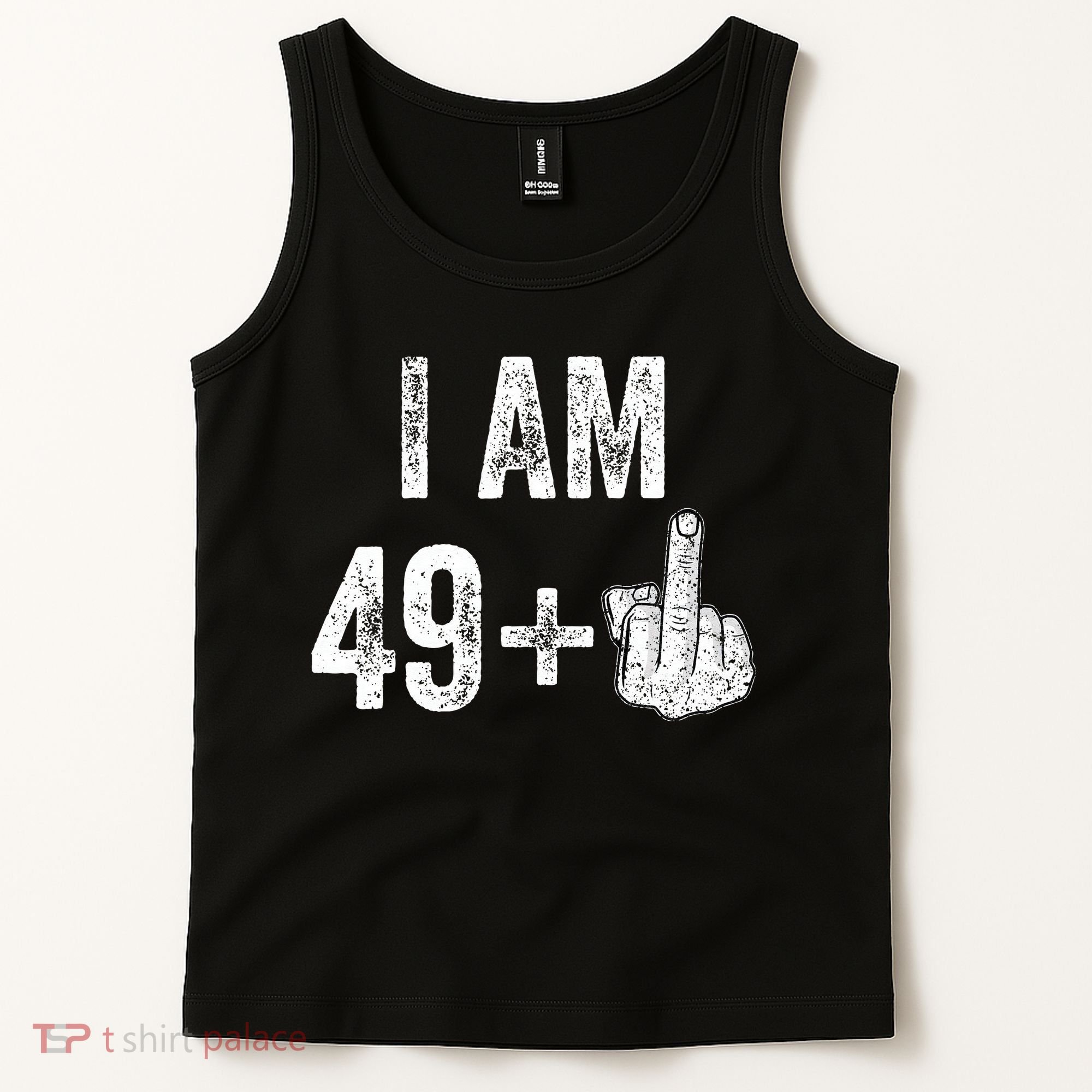Birthday Male Him Fun 50 Funny 50th Birthday Gift Tank Top