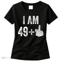 Birthday Male Him Fun 50 Funny 50th Birthday Gift Women's T-Shirt thumb 0