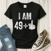 Birthday Male Him Fun 50 Funny 50th Birthday Gift Women's T-Shirt thumb 3
