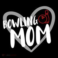 Bowling Mom Heart Cute Gift Coffee Mug thumb 5