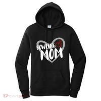 Bowling Mom Heart Cute Gift Women's Hoodie thumb 0