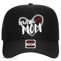 Bowling Mom Heart Cute Gift Hat thumb 0
