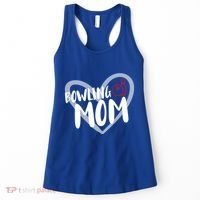Bowling Mom Heart Cute Gift Women's Tank Top thumb 0