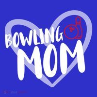 Bowling Mom Heart Cute Gift Women's Long Sleeve Shirt thumb 2