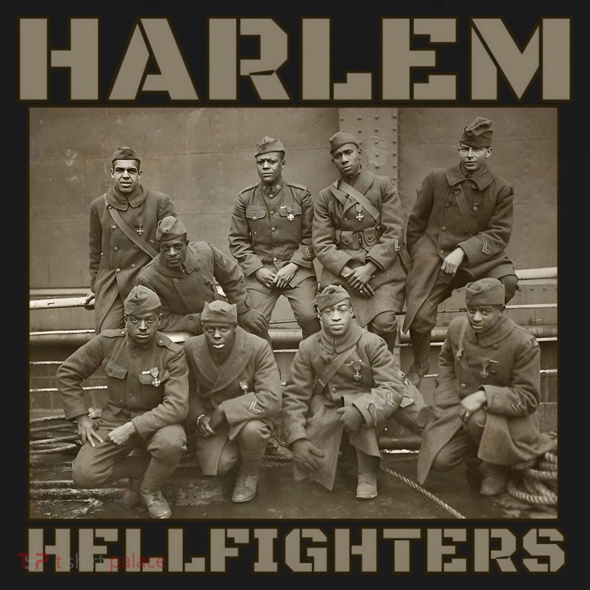 Black Military History Usa Black History Harlem Hellfighters Great Gift Women's Hoodie