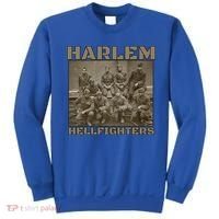 Black Military History Usa Black History Harlem Hellfighters Great Gift Sweatshirt thumb 0
