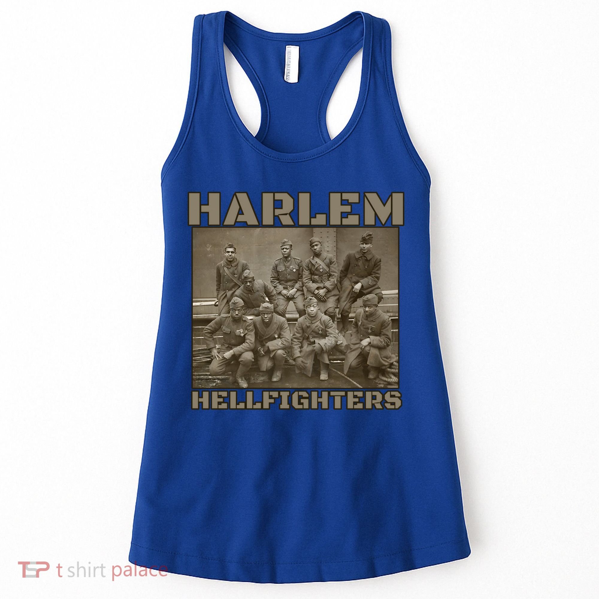 Black Military History Usa Black History Harlem Hellfighters Great Gift Women's Tank Top