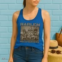 Black Military History Usa Black History Harlem Hellfighters Great Gift Women's Tank Top thumb 2
