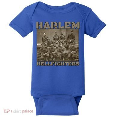 Black Military History Usa Black History Harlem Hellfighters Great Gift Baby Bodysuit