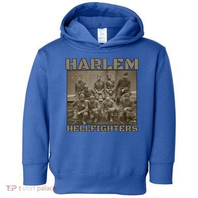 Black Military History Usa Black History Harlem Hellfighters Great Gift Toddler Hoodie