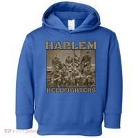 Black Military History Usa Black History Harlem Hellfighters Great Gift Toddler Hoodie thumb 0