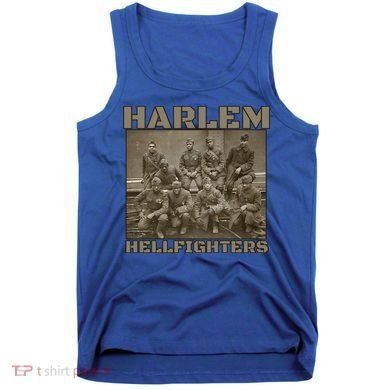 Black Military History Usa Black History Harlem Hellfighters Great Gift Tank Top