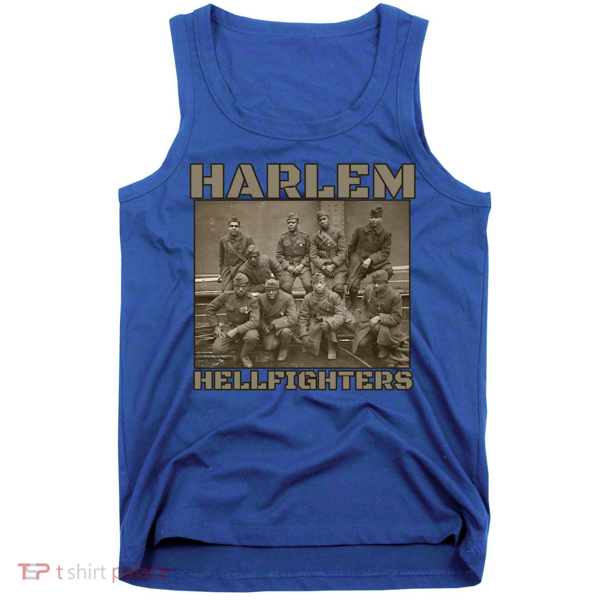 Black Military History Usa Black History Harlem Hellfighters Great Gift Tank Top