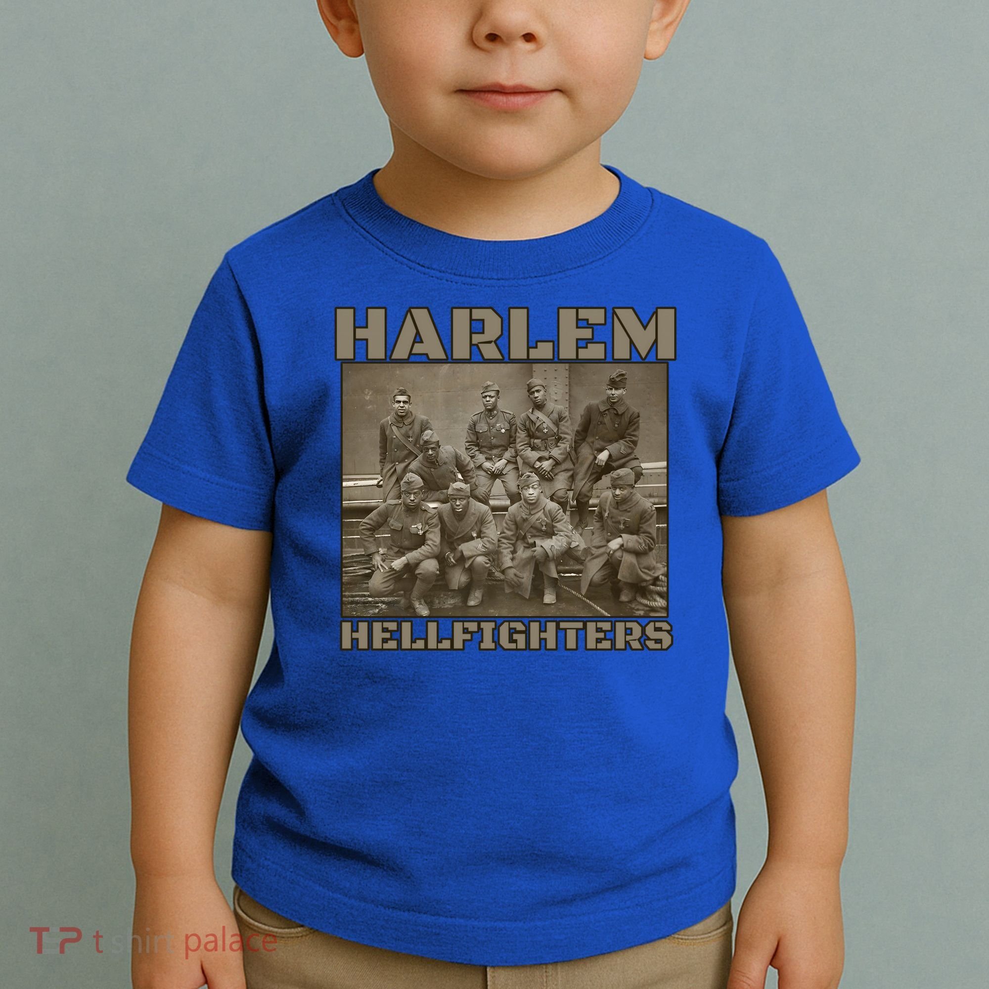 Black Military History Usa Black History Harlem Hellfighters Great Gift Toddler T-Shirt