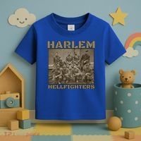 Black Military History Usa Black History Harlem Hellfighters Great Gift Toddler T-Shirt thumb 3