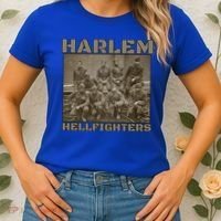 Black Military History Usa Black History Harlem Hellfighters Great Gift Women's T-Shirt thumb 2