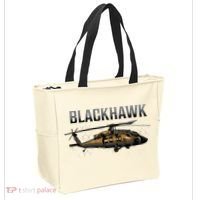 Blackhawk Military Helicopter Tote Bag thumb 2