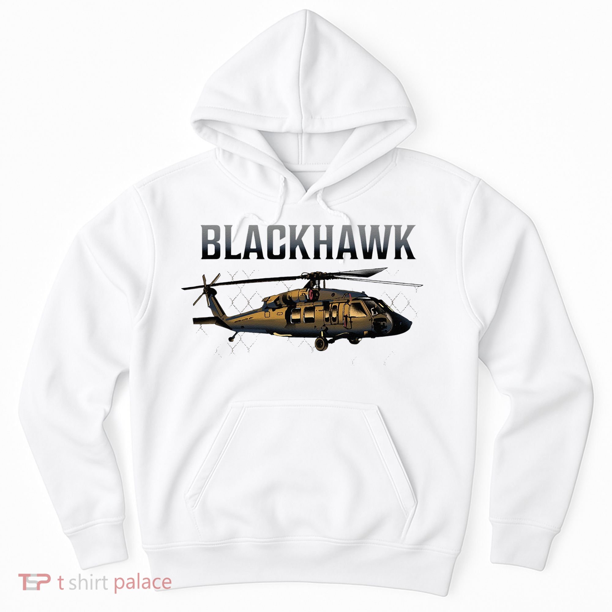 Blackhawk Military Helicopter Hoodie