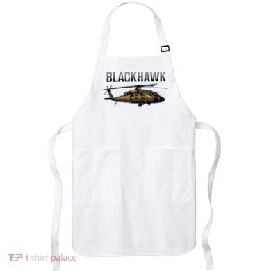 Blackhawk Military Helicopter Apron