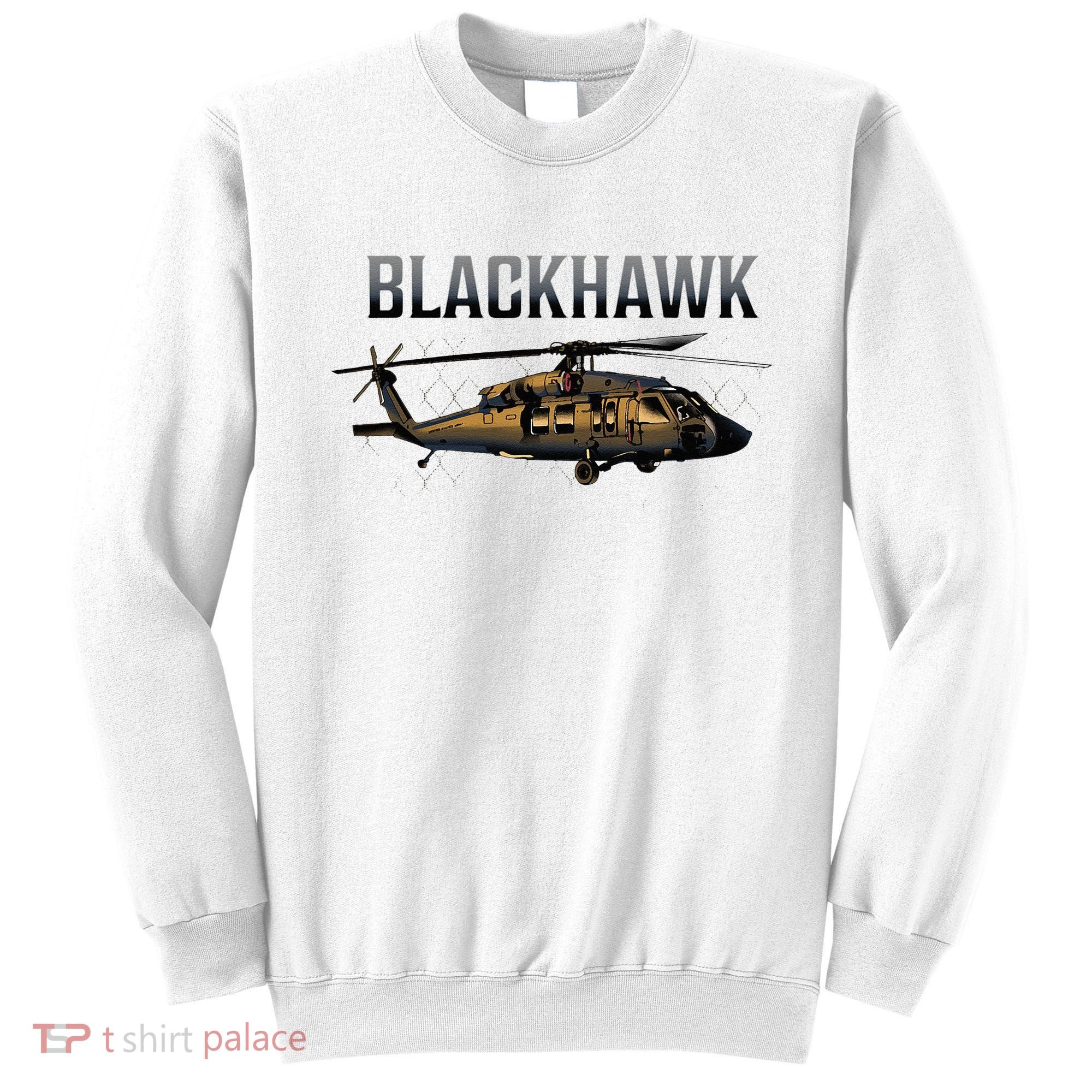 Blackhawk Military Helicopter Sweatshirt