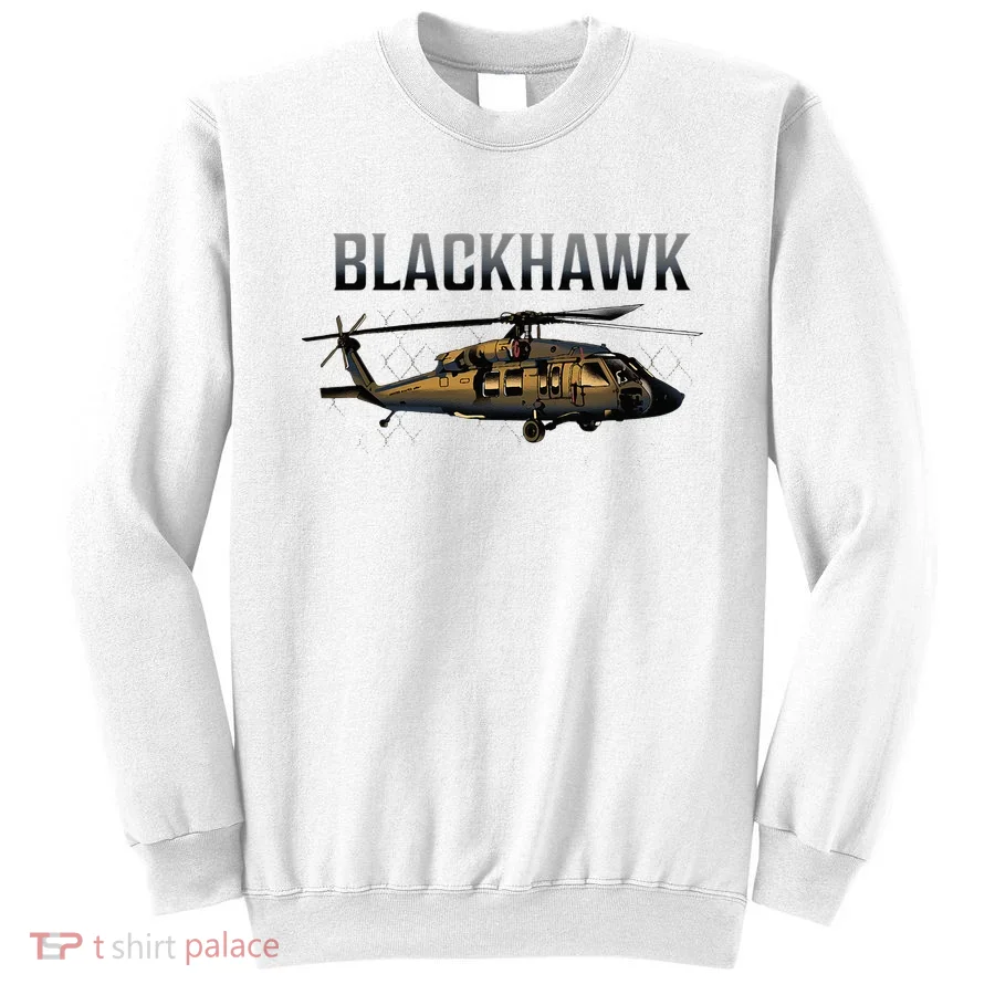 Blackhawk Military Helicopter Sweatshirt