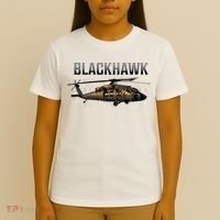 Blackhawk Military Helicopter T-Shirt thumb 4
