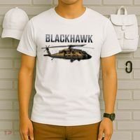 Blackhawk Military Helicopter T-Shirt thumb 6