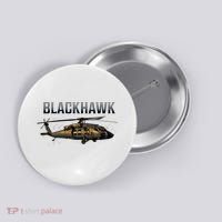 Blackhawk Military Helicopter Button thumb 0