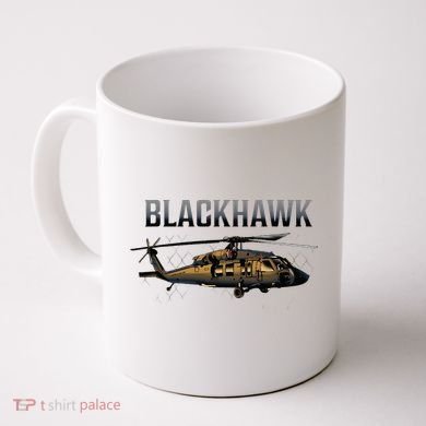 Blackhawk Military Helicopter Coffee Mug