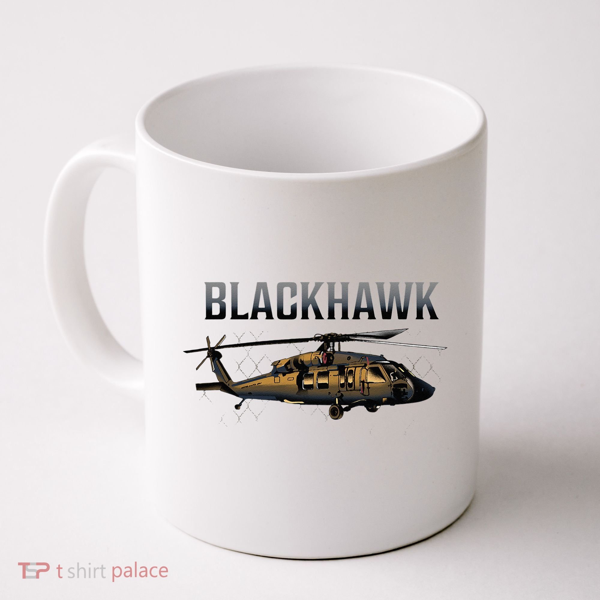 Blackhawk Military Helicopter Coffee Mug