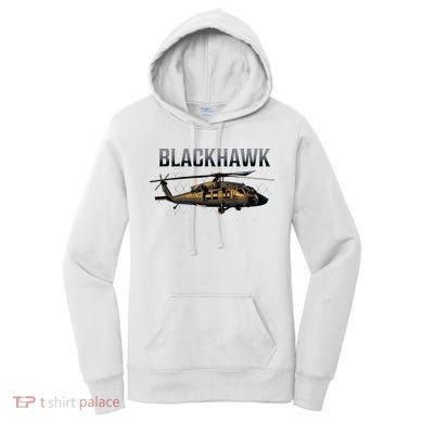 Blackhawk Military Helicopter Women's Hoodie