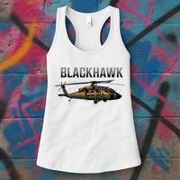 Blackhawk Military Helicopter Women's Tank Top thumb 3