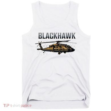 Blackhawk Military Helicopter Tank Top