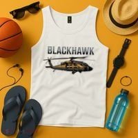 Blackhawk Military Helicopter Tank Top thumb 4