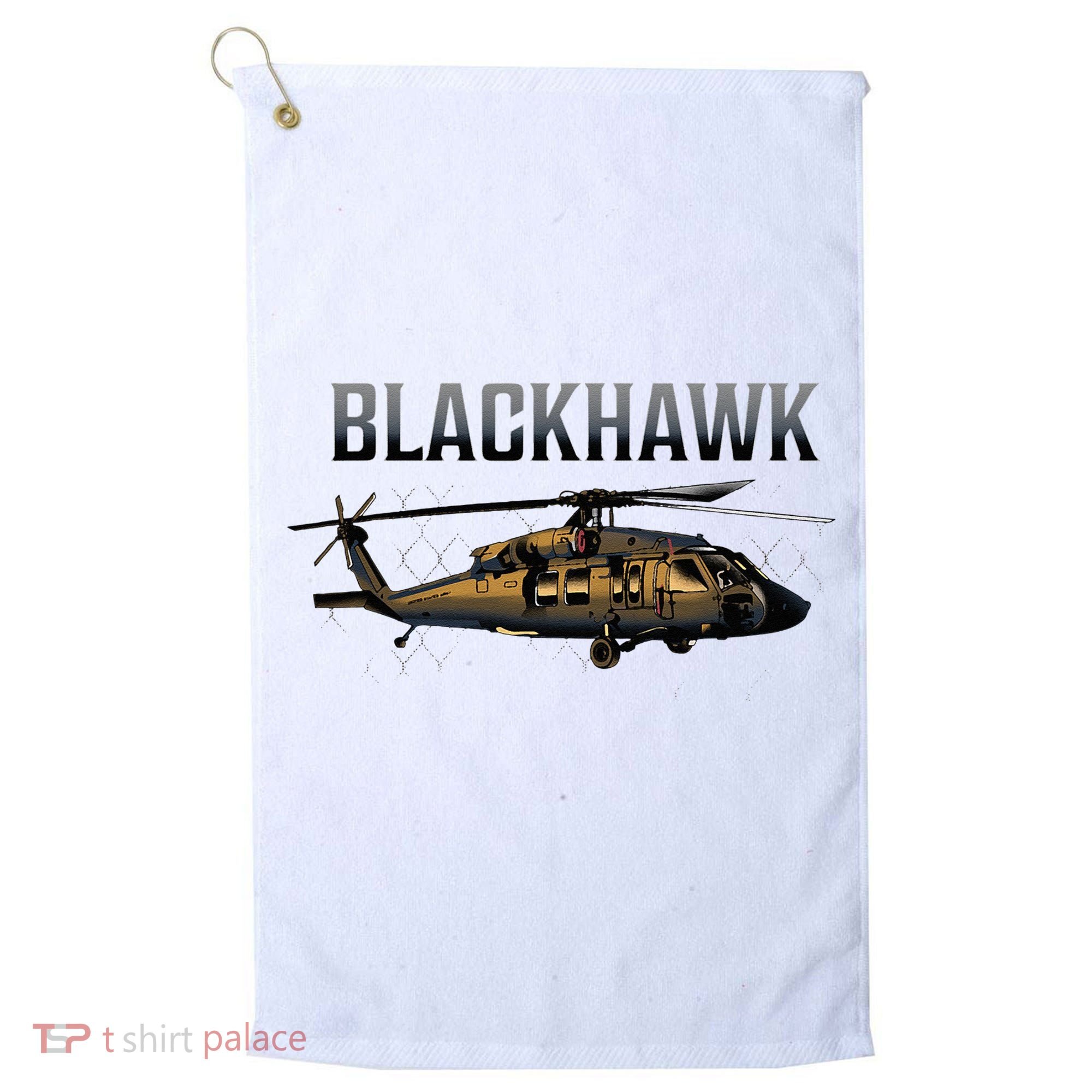 Blackhawk Military Helicopter Golf Towel