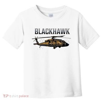Blackhawk Military Helicopter Toddler T-Shirt