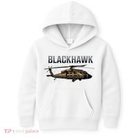 Blackhawk Military Helicopter Kids Hoodie thumb 0