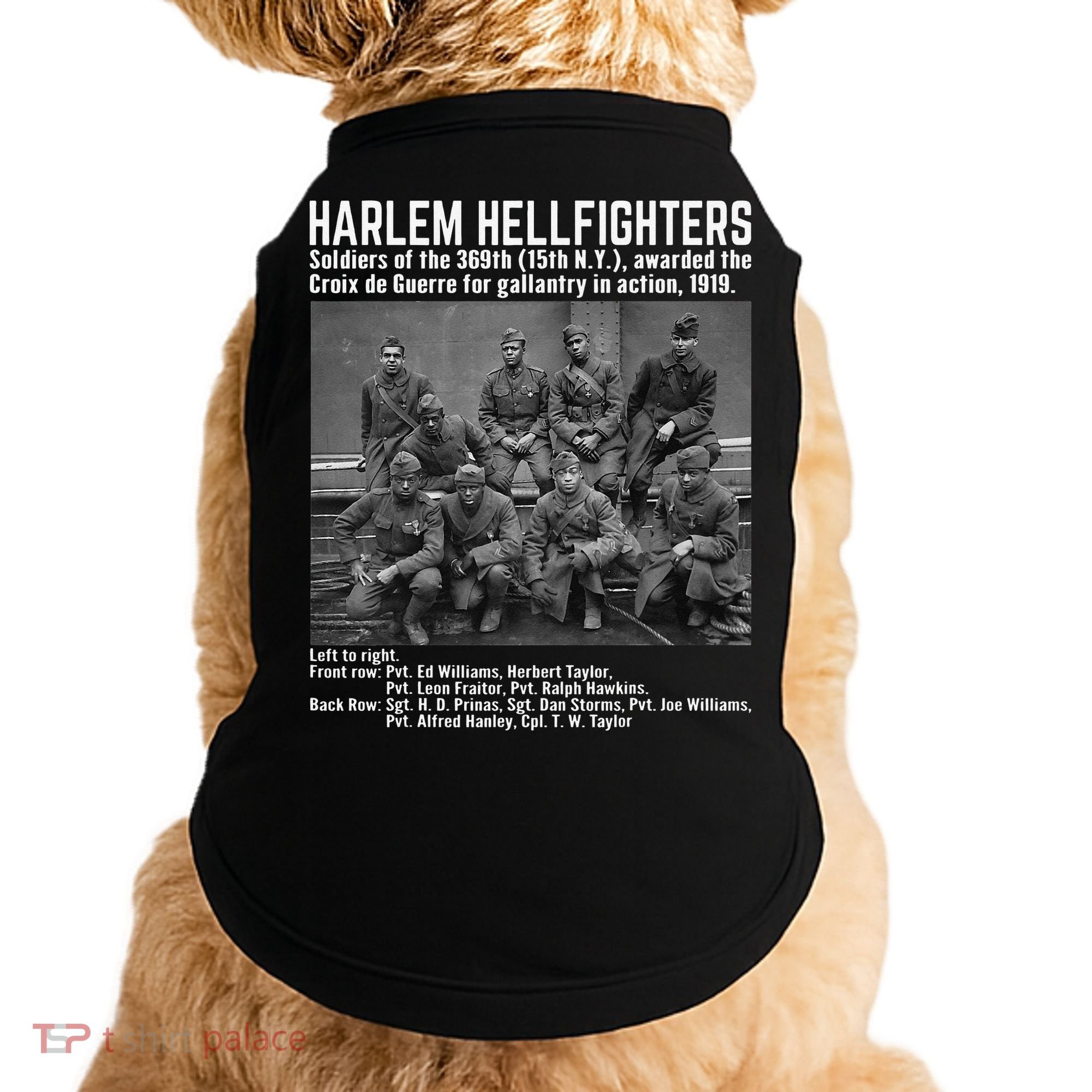 Black Military History USA Black History Harlem Hellfighters Doggie Tank