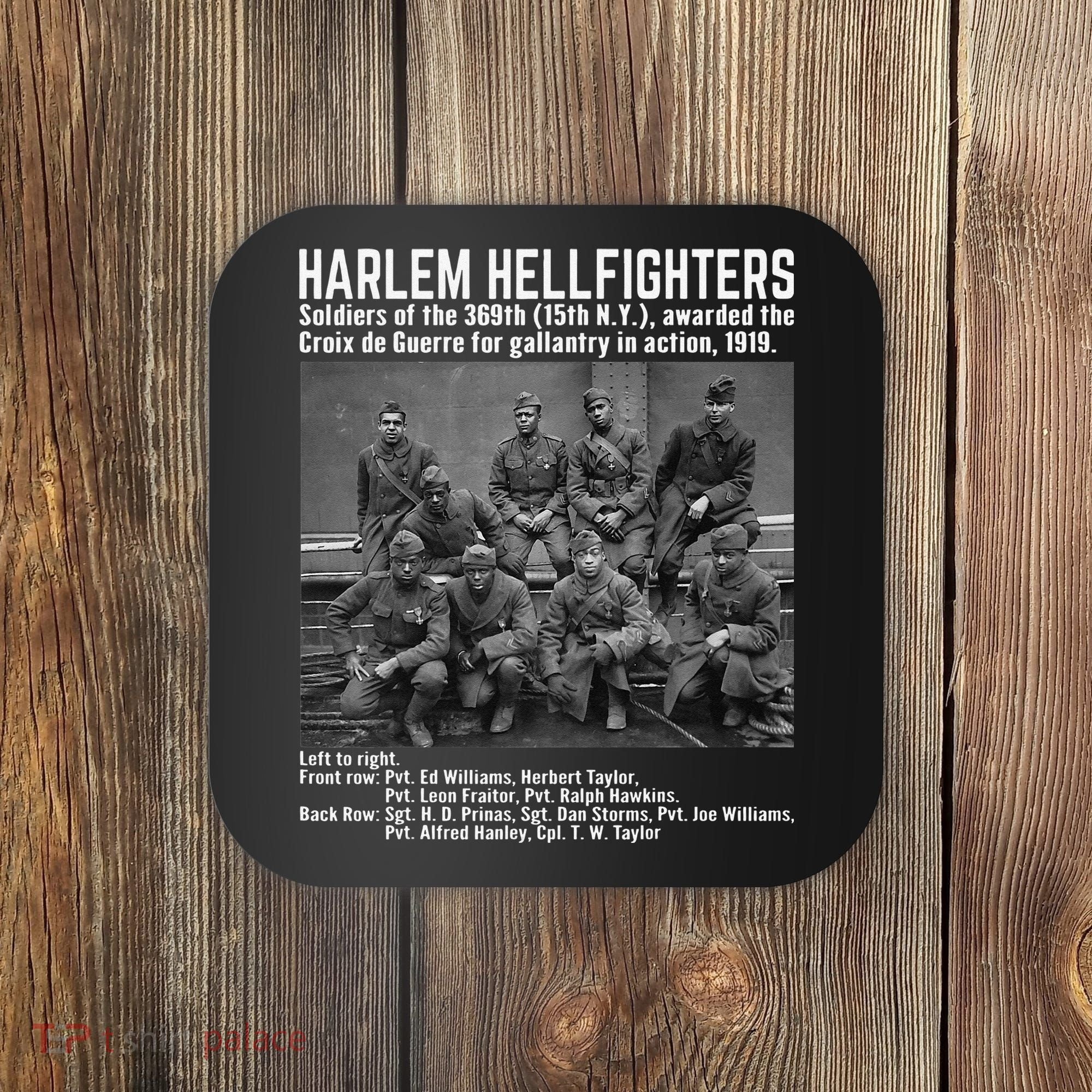 Black Military History USA Black History Harlem Hellfighters Coaster