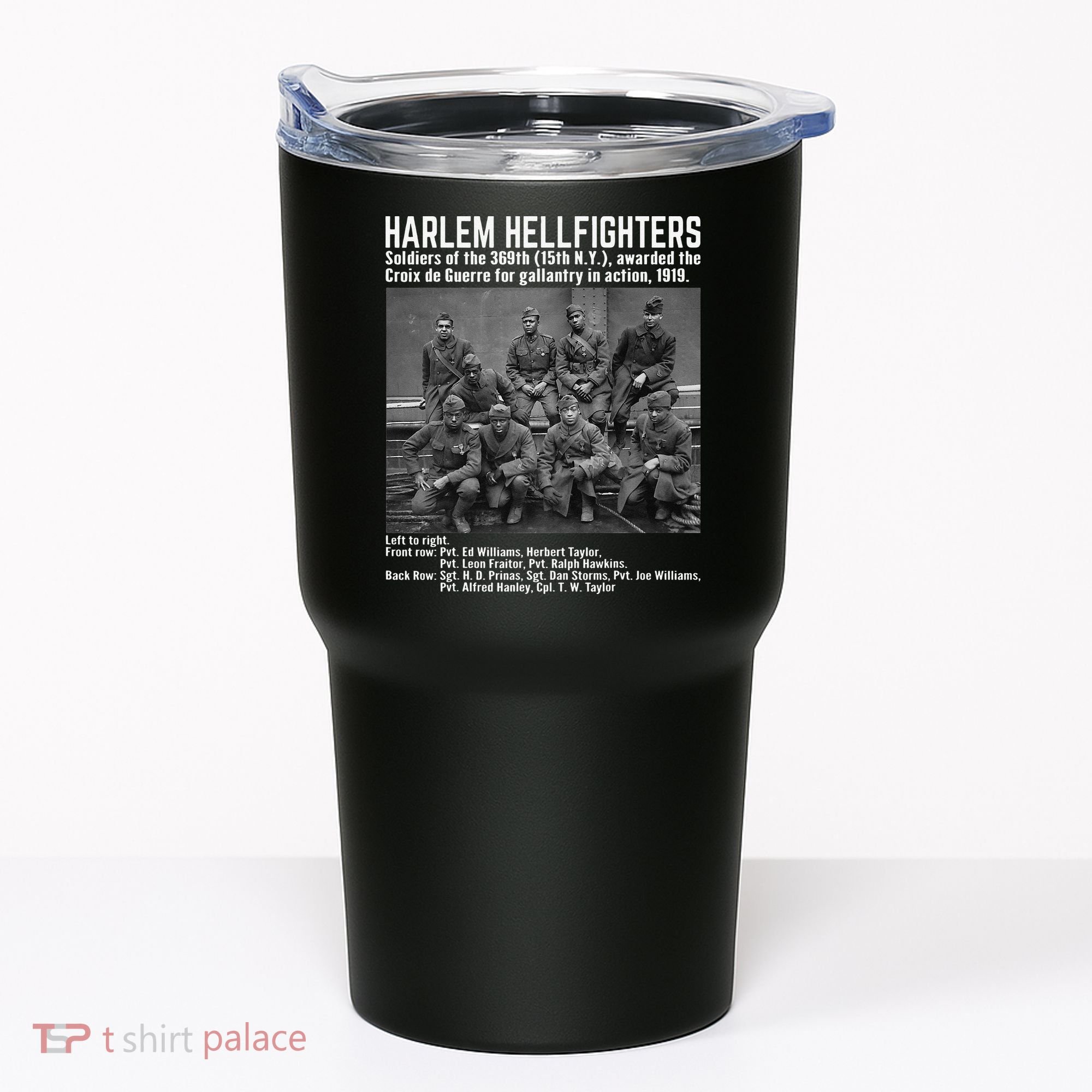 Black Military History USA Black History Harlem Hellfighters Tumbler