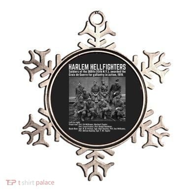 Black Military History USA Black History Harlem Hellfighters Ornament