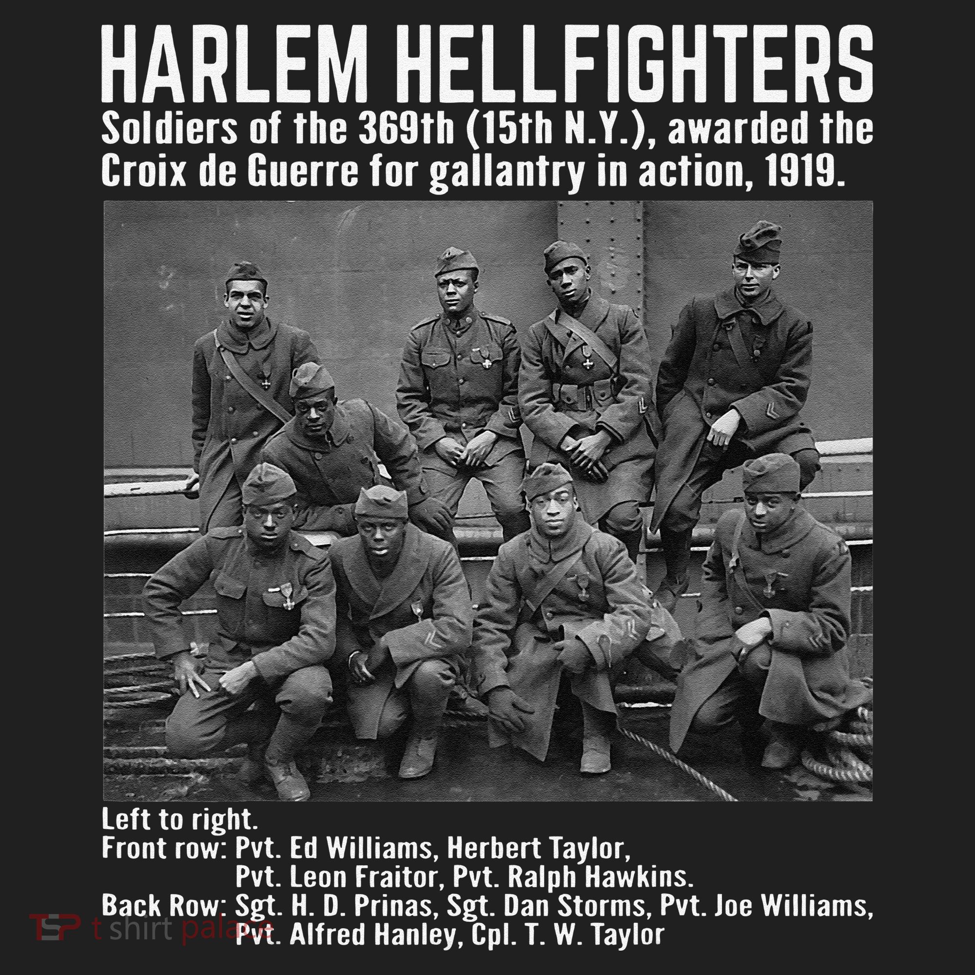 Black Military History USA Black History Harlem Hellfighters Hat